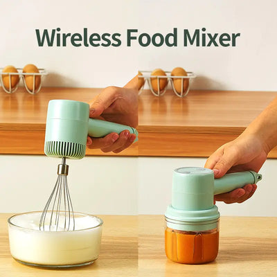 Justin's Threads - $27.99 - Wireless Electric Food Mixer Blender