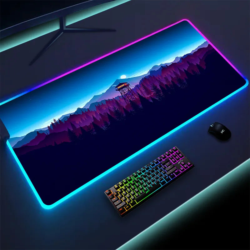 Luminous LED (RGB) Gaming Mouse Pad