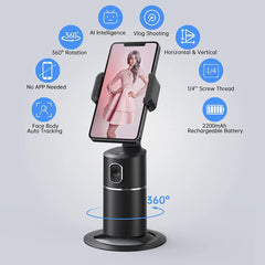 AI Smart Selfie 360° Tracker
