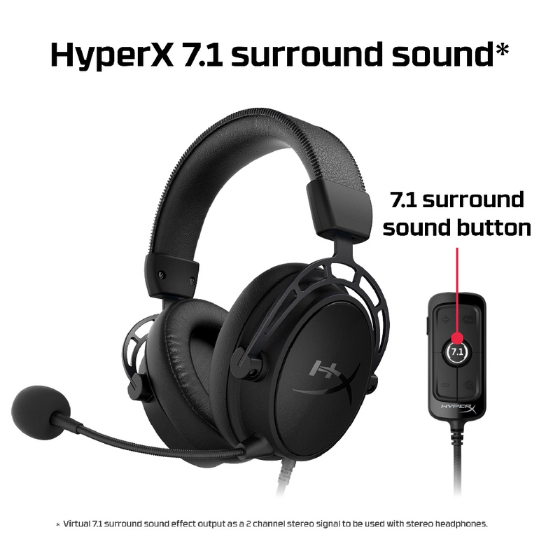 HyperX™ Alpha S Gaming Headphone